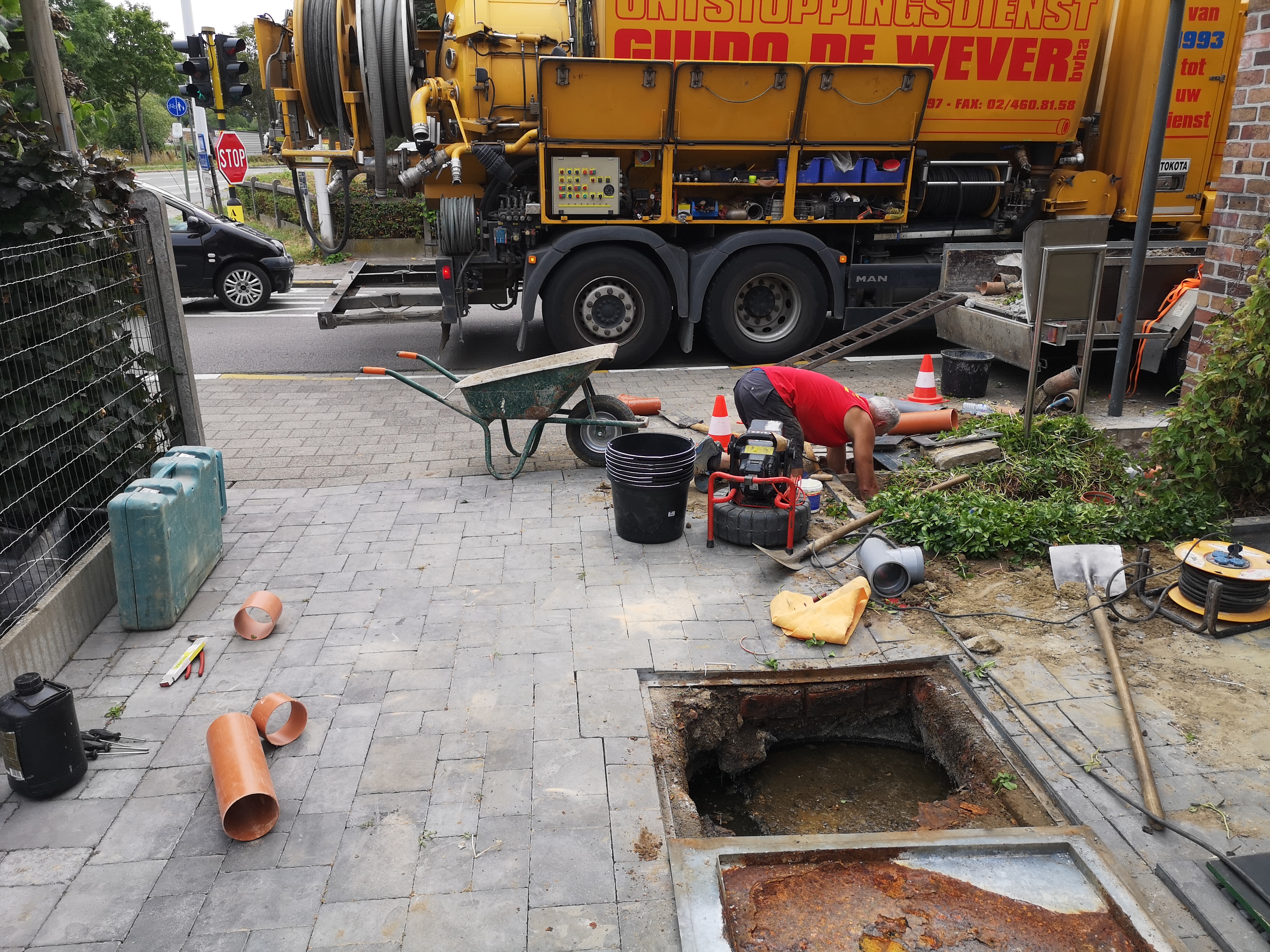 aannemers rioleringswerken Sint-Katherina-Lombeek | Ontstoppingsdienst Guido De Wever